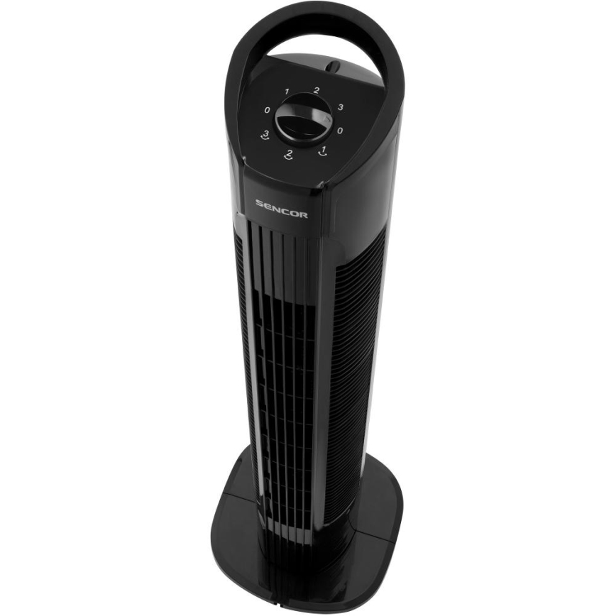 Sencor - Gulvventilator 50W/230V sort