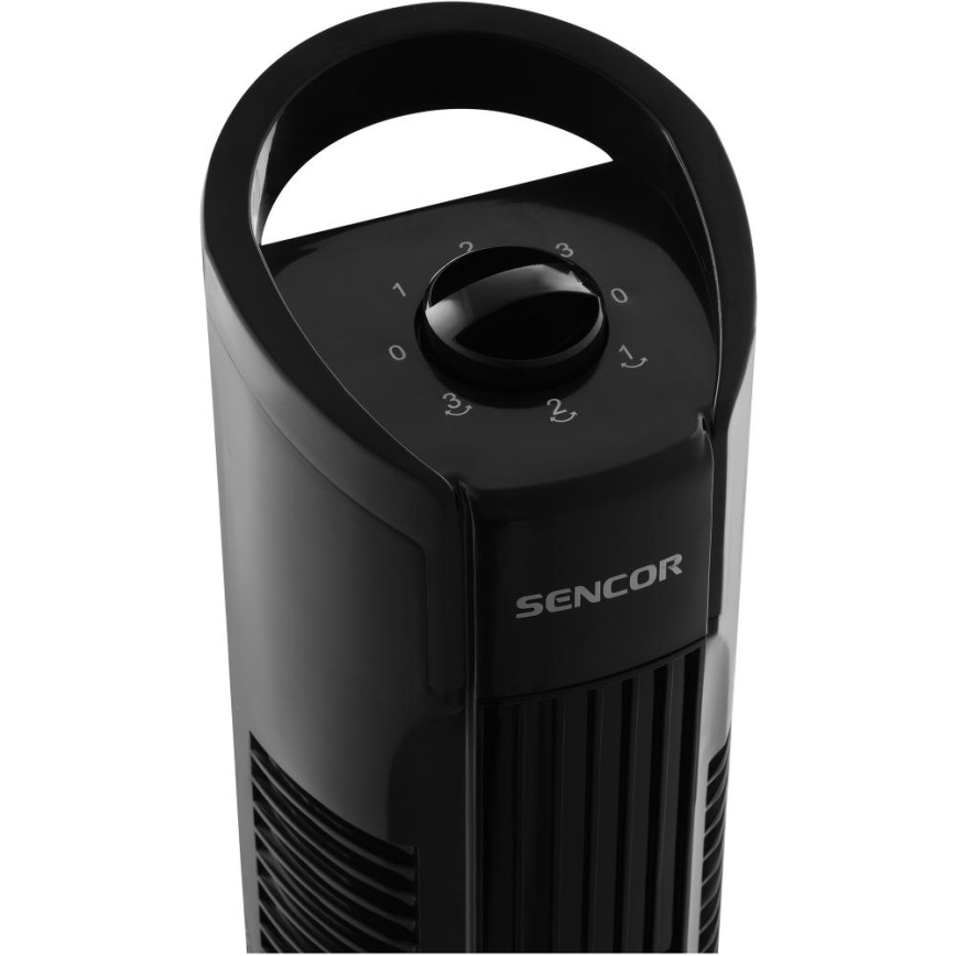 Sencor - Gulvventilator 50W/230V sort