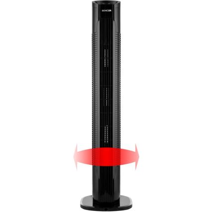 Sencor - Gulvventilator 50W/230V sort