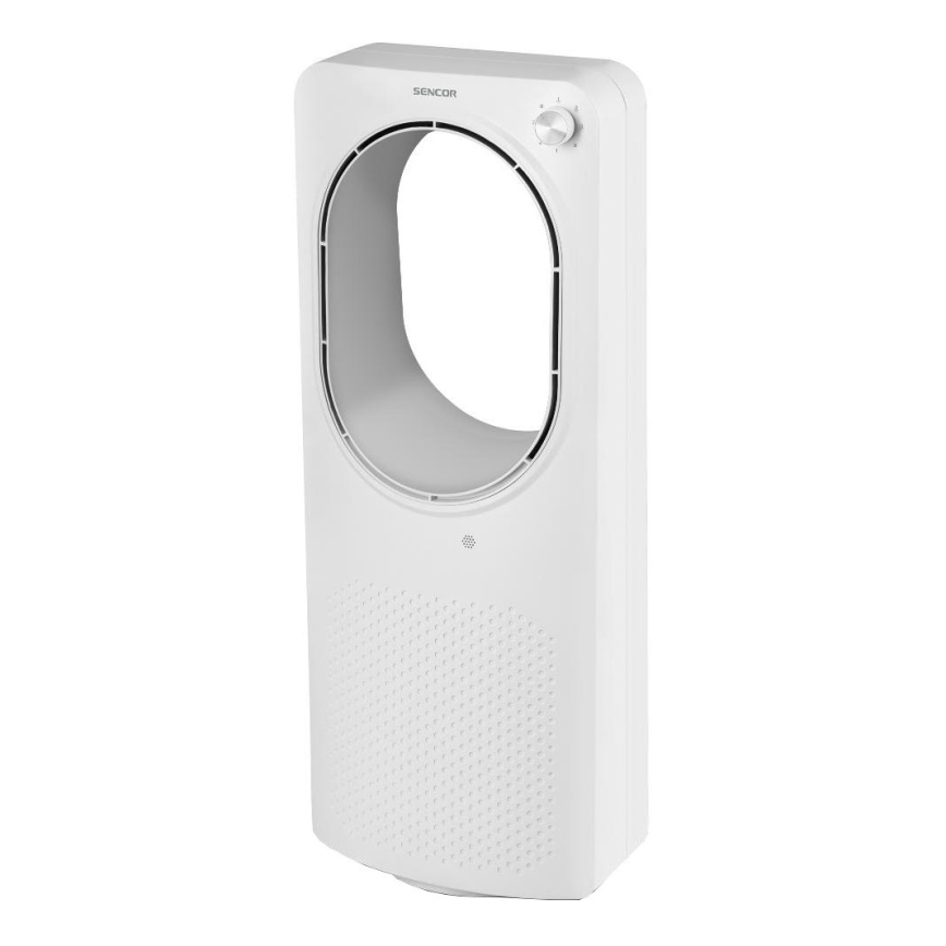 Sencor - Gulvventilator uden vinger 50W/230V hvid