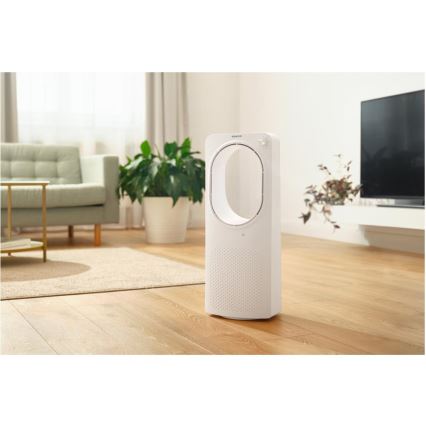 Sencor - Gulvventilator uden vinger 50W/230V hvid