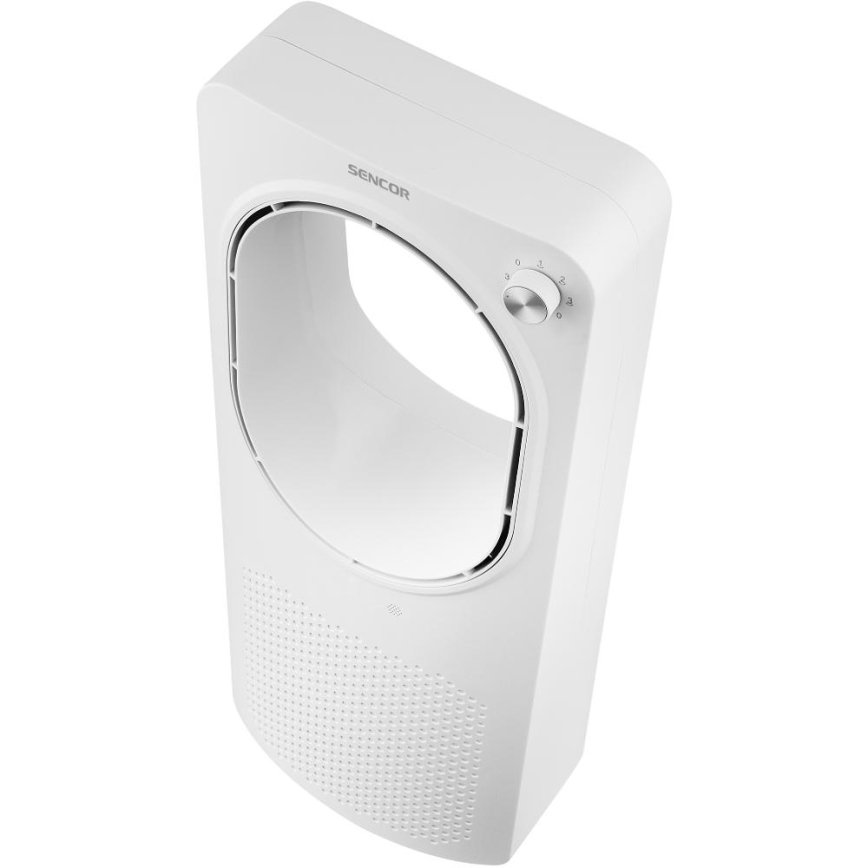 Sencor - Gulvventilator uden vinger 50W/230V hvid