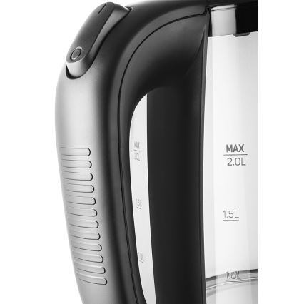 Sencor - Hurtigkogende elkedel 2 l 2200W/230V