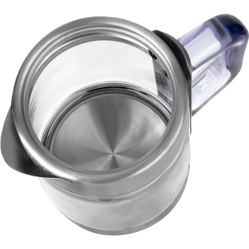 Sencor - Hurtigkogende elkedel med temperaturregulering 1,5 l, 1500 W/230 V, rustfrit stål