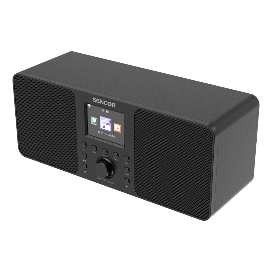 Sencor - Internet radio 20W/5V Wi-Fi + fjernbetjening