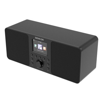 Sencor - Internetradio 20W/5V Wi-Fi + fjernbetjening