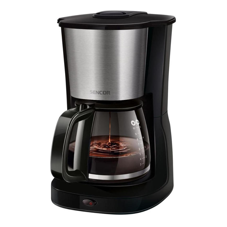 Sencor - Kaffemaskine 1,25 l 1000W/230V