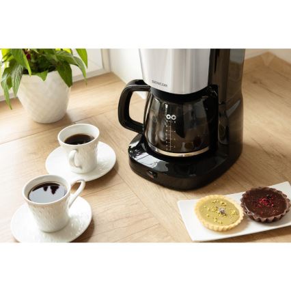 Sencor - Kaffemaskine 1,25 l 1000W/230V