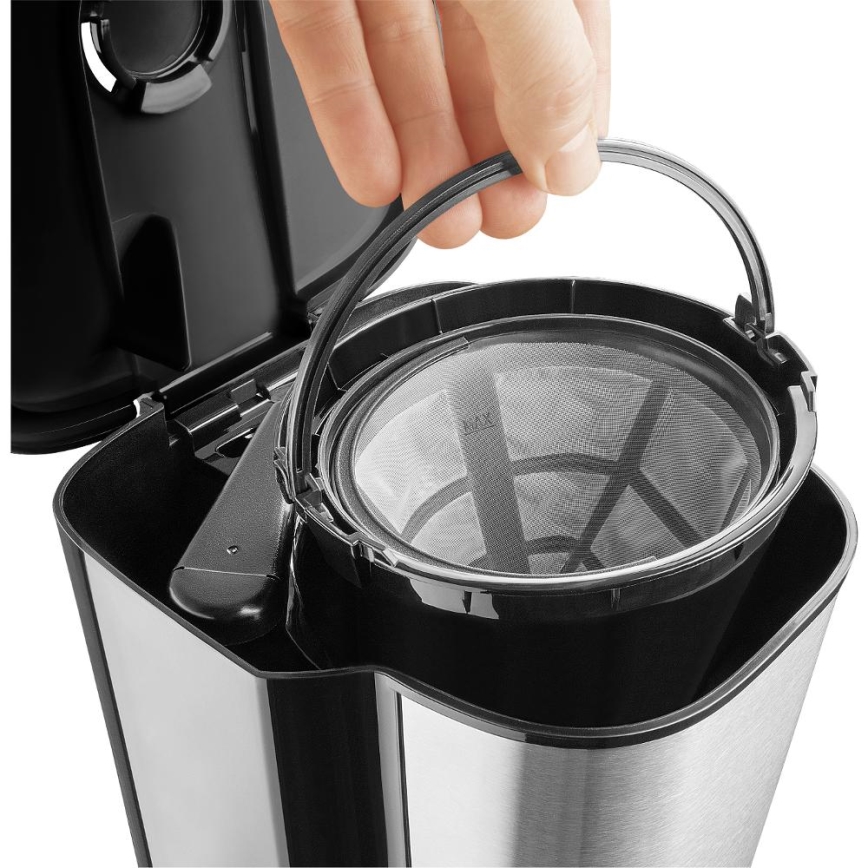 Sencor - Kaffemaskine 1,25 l 1000W/230V