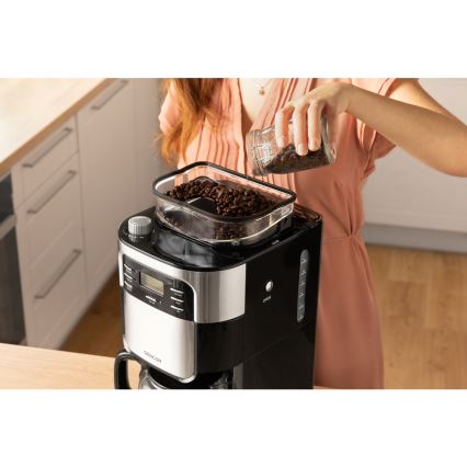 Sencor - Kaffemaskine 1,5 l med LCD-display 900W/230V