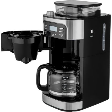 Sencor - Kaffemaskine 1,5 l med LCD-display 900W/230V