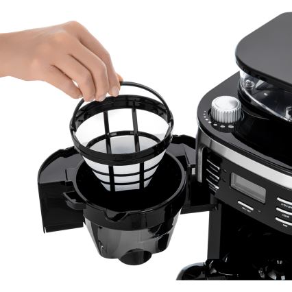 Sencor - Kaffemaskine 1,5 l med LCD-display 900W/230V