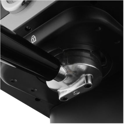 Sencor - Kaffemaskine espresso 1050W/230V sort/mat krom