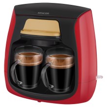 Sencor - Kaffemaskine med 2 kopper 500W/230V