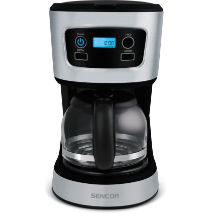 Sencor - Kaffemaskine med LCD-display 700W/230V