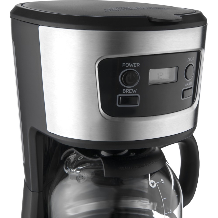 Sencor - Kaffemaskine med LCD-display 700W/230V