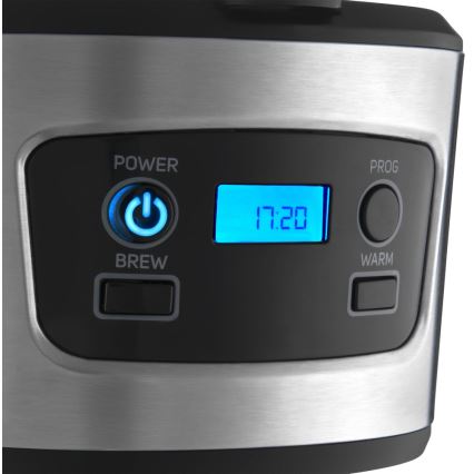 Sencor - Kaffemaskine med LCD-display 700W/230V