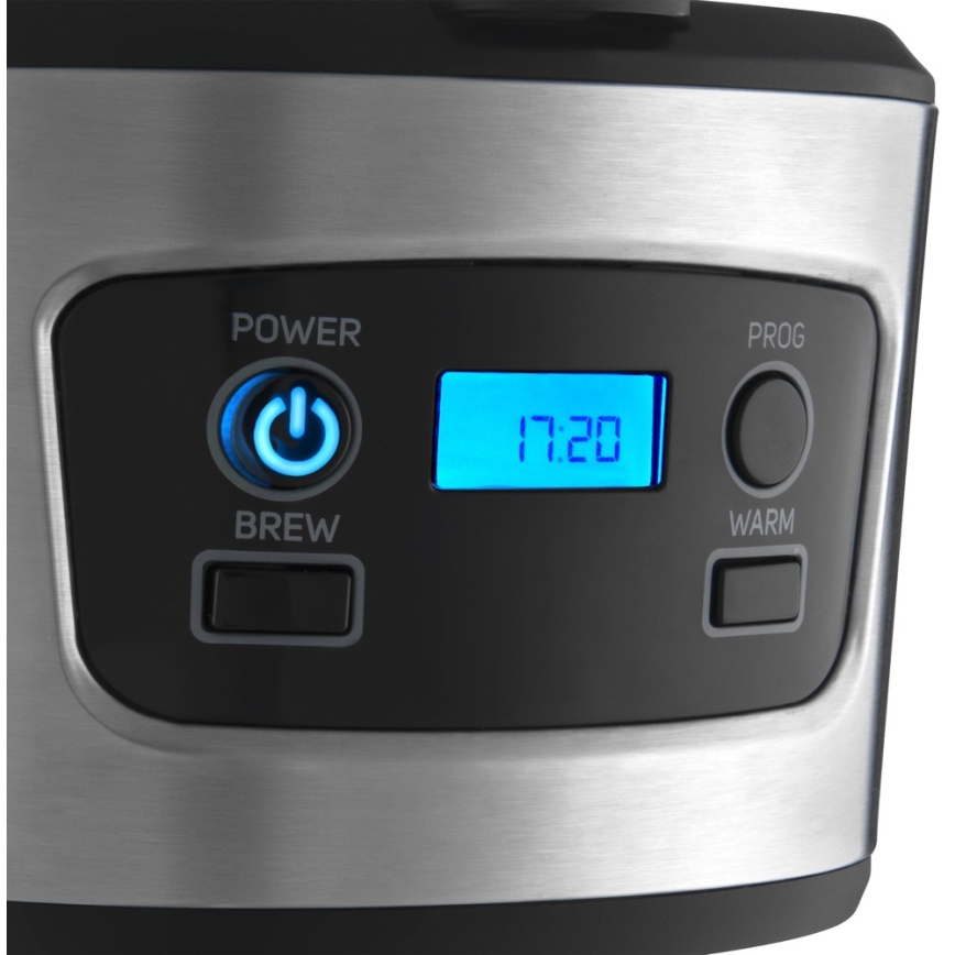 Sencor - Kaffemaskine med LCD-display 700W/230V
