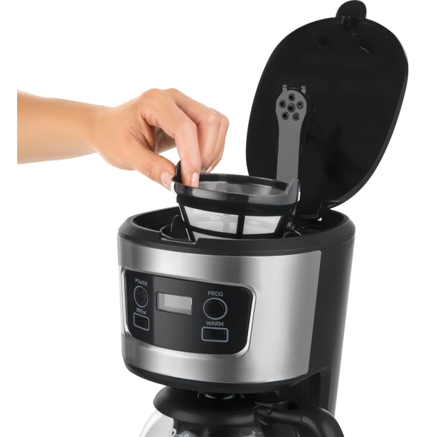 Sencor - Kaffemaskine med LCD-display 700W/230V