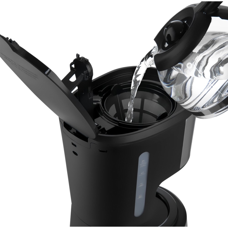 Sencor - Kaffemaskine med LCD-display 700W/230V