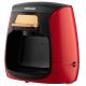 Sencor - Kaffemaskine med to krus 500W/230V rød/sort