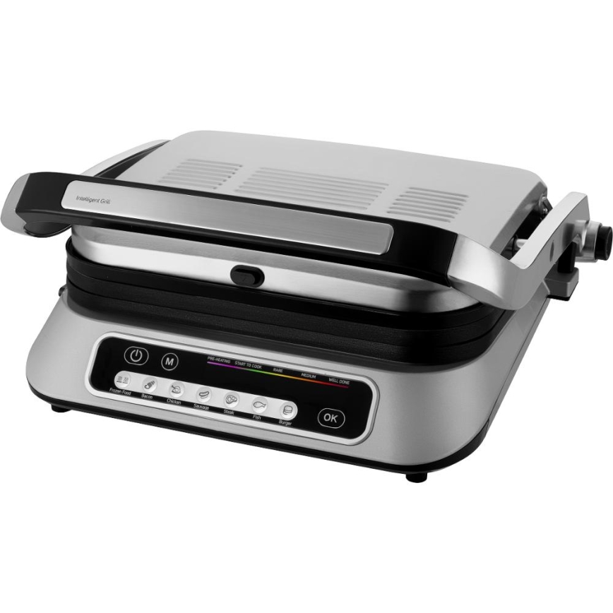 Sencor - Kontaktgrill 2100W/230V mat krom
