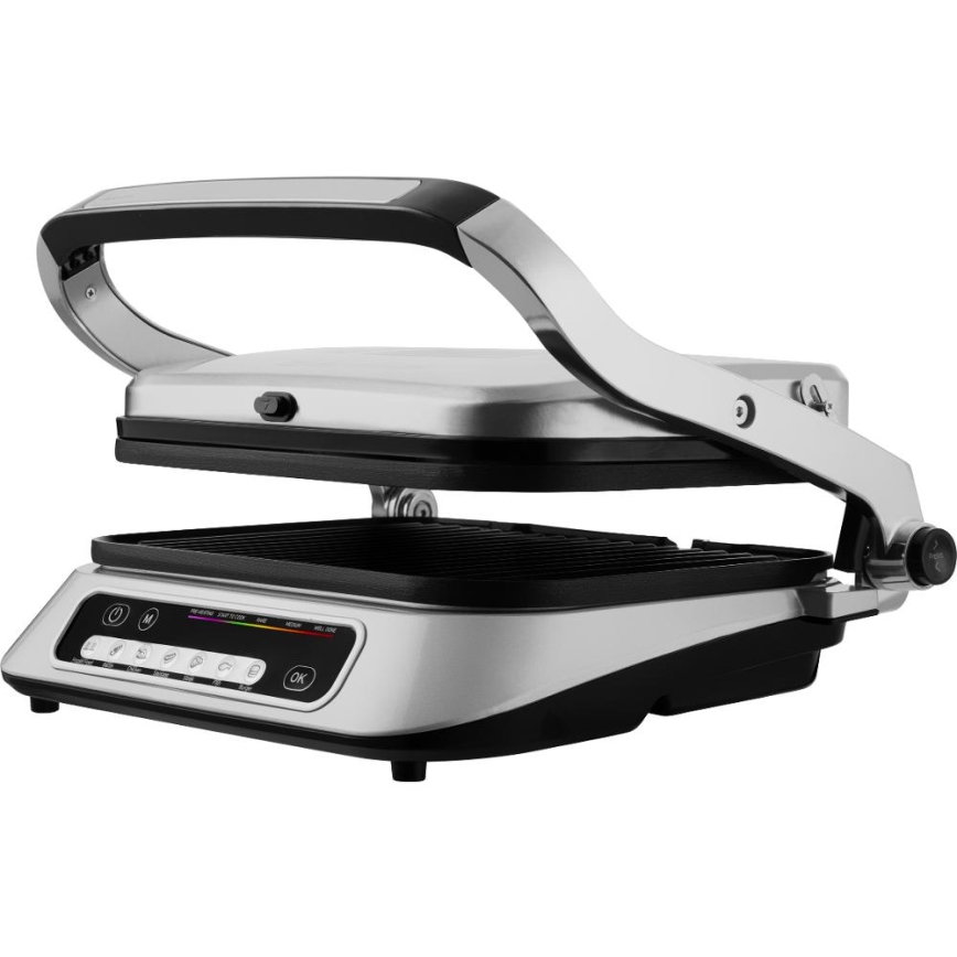 Sencor - Kontaktgrill 2100W/230V mat krom