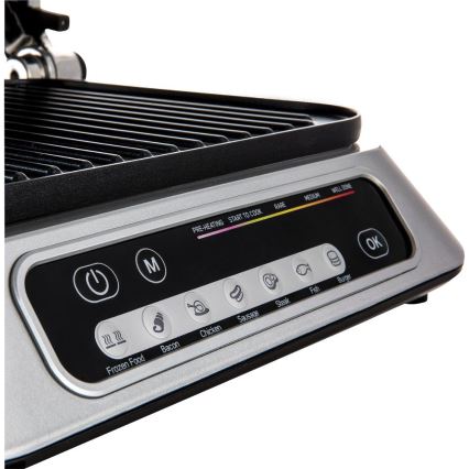 Sencor - Kontaktgrill 2100W/230V mat krom