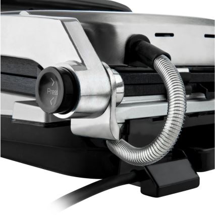 Sencor - Kontaktgrill 2100W/230V mat krom