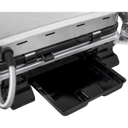 Sencor - Kontaktgrill 2100W/230V mat krom