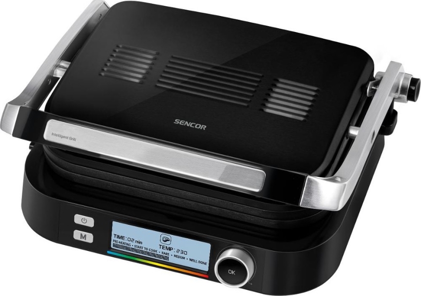 Sencor - Kontaktgrill 2100W/230V sort