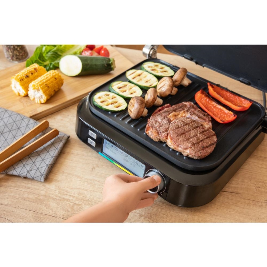 Sencor - Kontaktgrill 2100W/230V sort