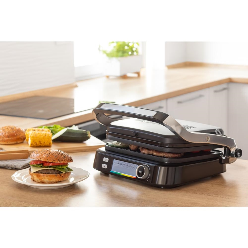 Sencor - Kontaktgrill 2100W/230V sort