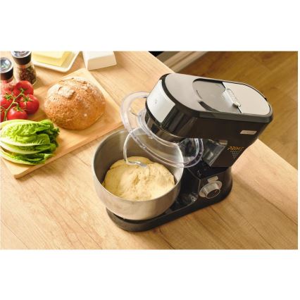 Sencor - Køkkenmaskine med skål i rustfrit stål 1000W/230V sort