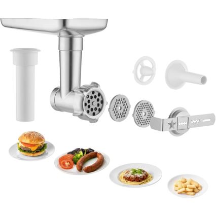 Sencor - Køkkenmaskine med skål i rustfrit stål 1000W/230V sort