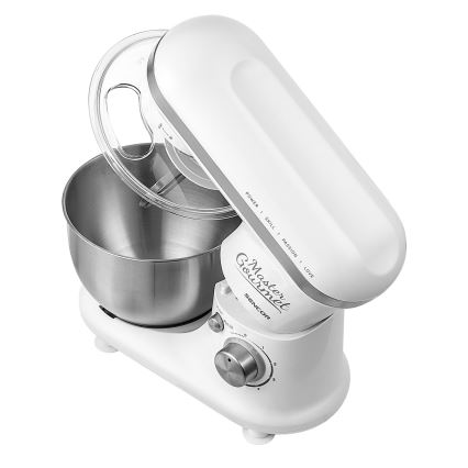 Sencor - Køkkenmaskine med skål i rustfrit stål 600W/230V