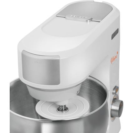 Sencor - Køkkenrobot m. skål i rustfrit stål 1000W/230V hvid