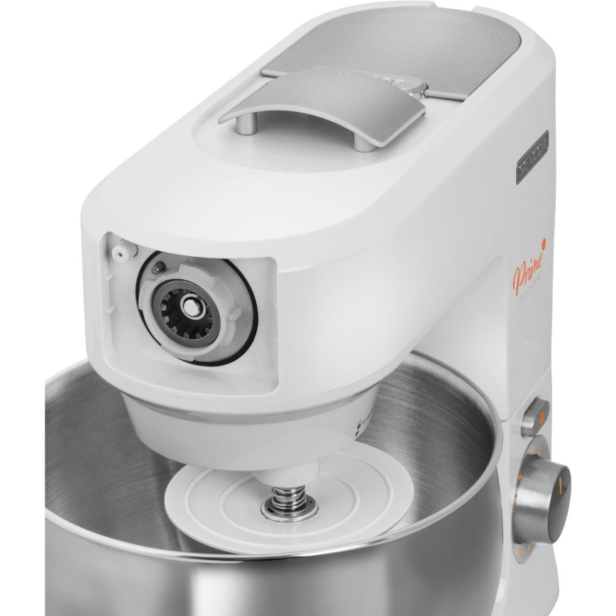 Sencor - Køkkenrobot m. skål i rustfrit stål 1000W/230V hvid