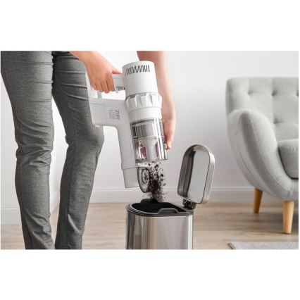 Sencor - Ledningsfri oprejst støvsuger 2-i-1 250W/2200 mAh hvid