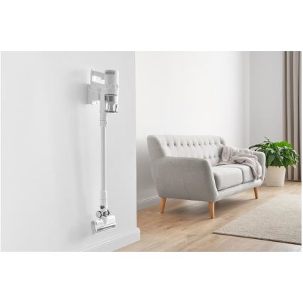 Sencor - Ledningsfri oprejst støvsuger 2-i-1 250W/2200 mAh hvid