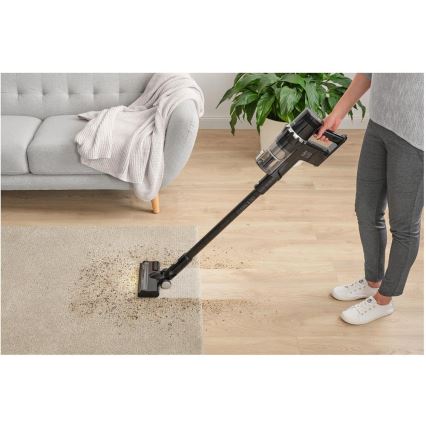 Sencor - Ledningsfri oprejst støvsuger 2-i-1 250W/2200 mAh sort