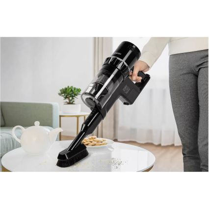 Sencor - Ledningsfri oprejst støvsuger 2-i-1 250W/2200 mAh sort
