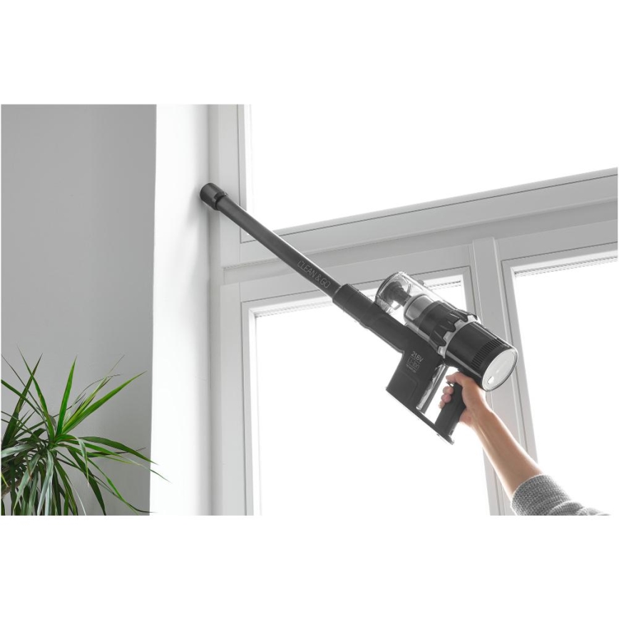 Sencor - Ledningsfri oprejst støvsuger 2-i-1 250W/2200 mAh sort