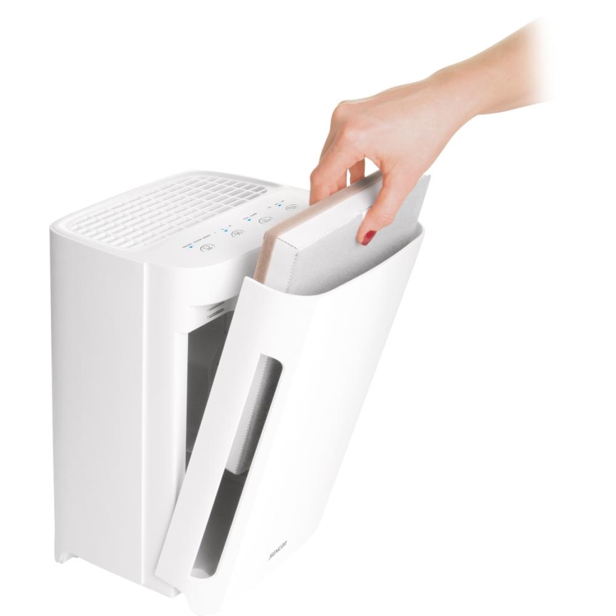 Sencor - Luftrenser 60W/230V hvid