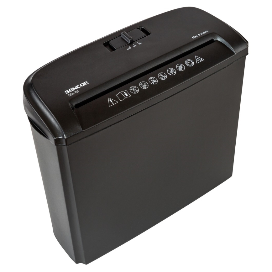 Sencor - Makulator A4 7 l 230V sort