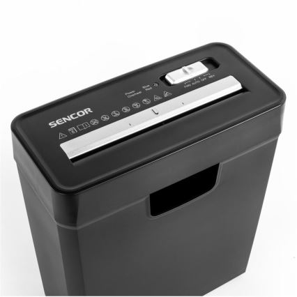 Sencor - Makulator A4 volumen 10 l 190W/230V sort