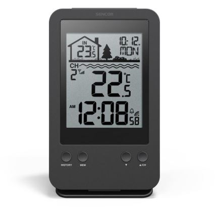 Sencor - Målestation med trådløs flydesensor til pool 2xAA + 2xAA IPX7