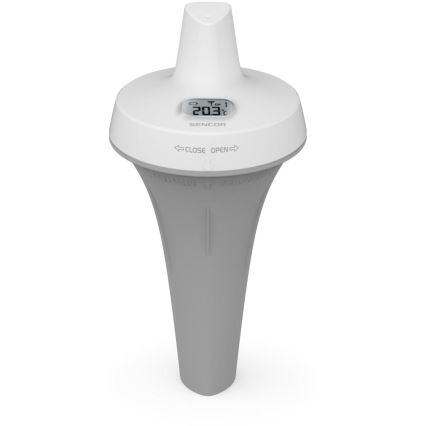 Sencor - Målestation med trådløs flydesensor til pool 2xAA + 2xAA IPX7