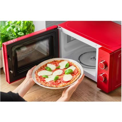 Sencor - Mikrobølgeovn 700W/230V rød