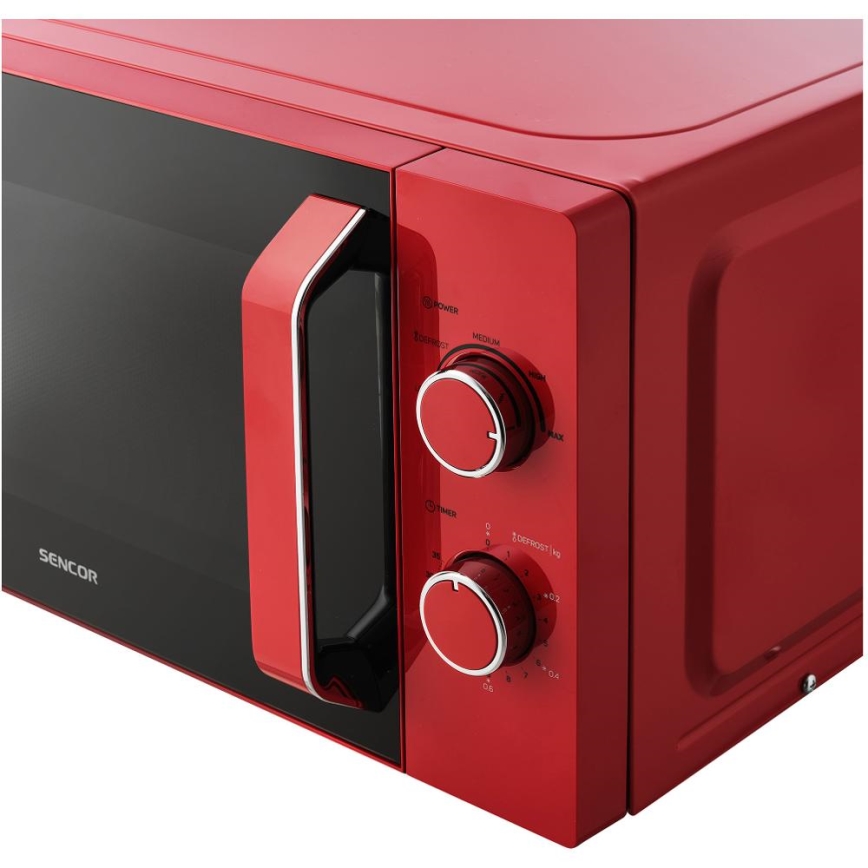 Sencor - Mikrobølgeovn 700W/230V rød